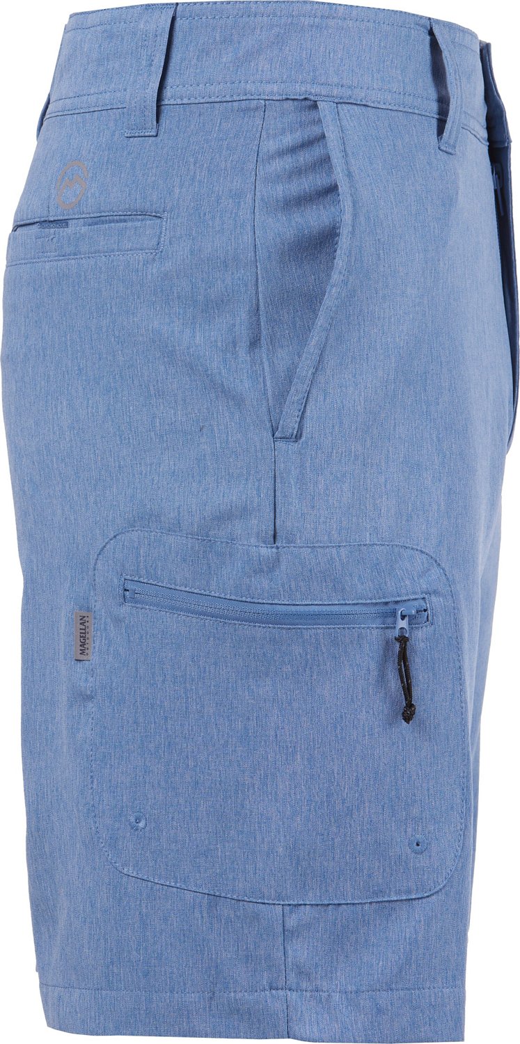 Magellan Outdoors Men's Aransas Pass Heather Hybrid Shorts 10 in - view number 3