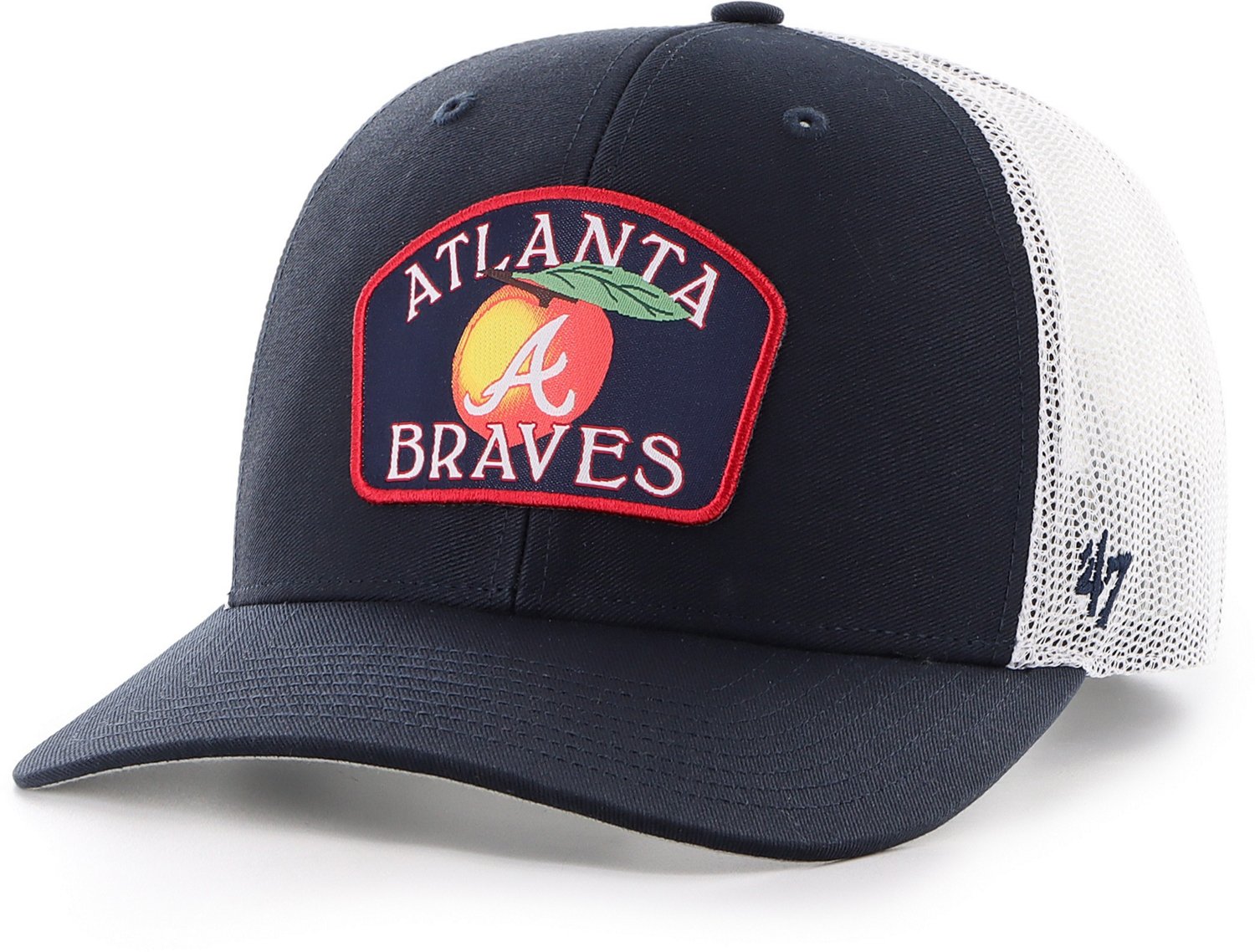 '47 Men's Atlanta Braves Region Patch Trucker Cap