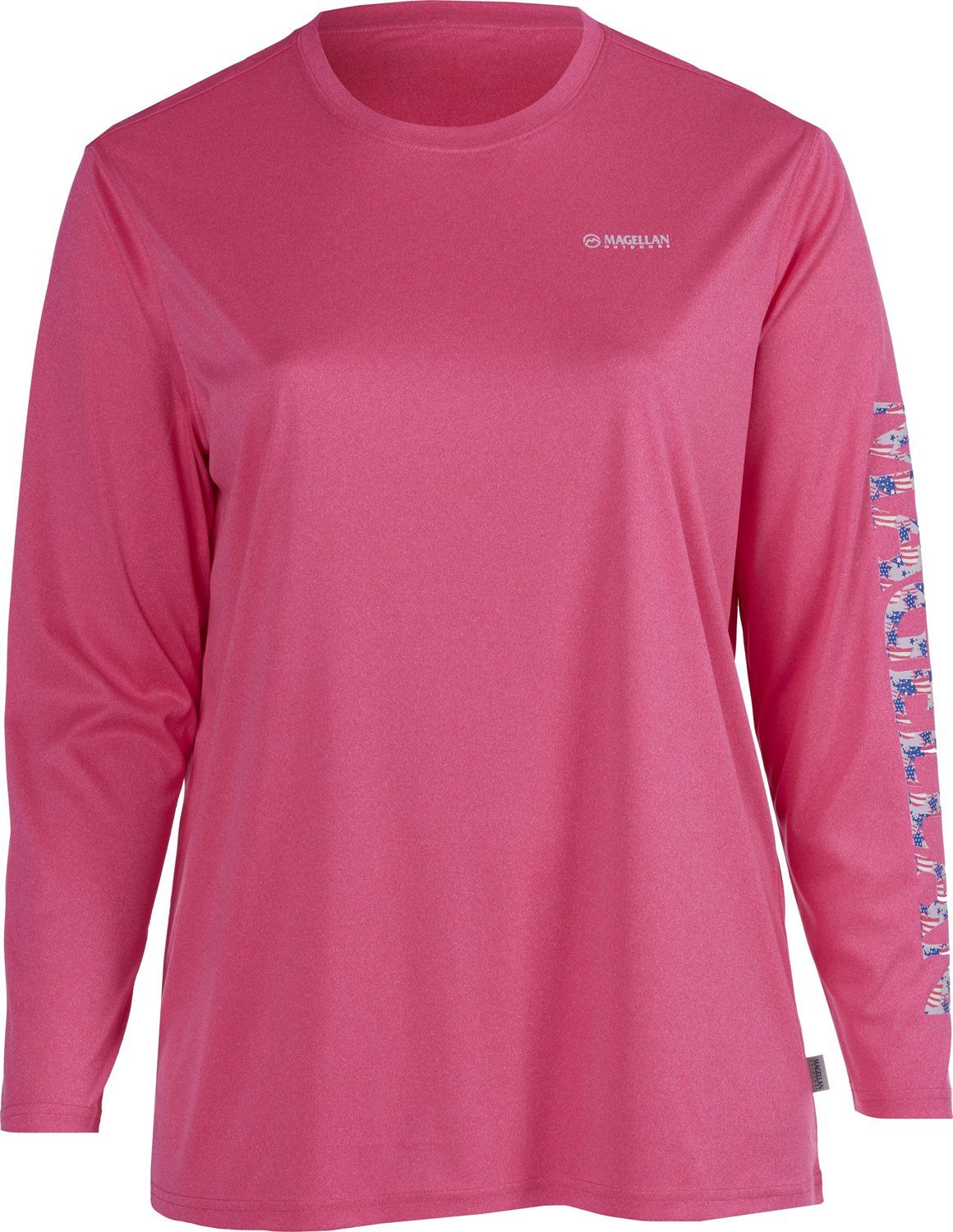 Magellan Outdoors Women's Caddo Lake Logo Long Sleeve Plus Size Fishing T-shirt - view number 3