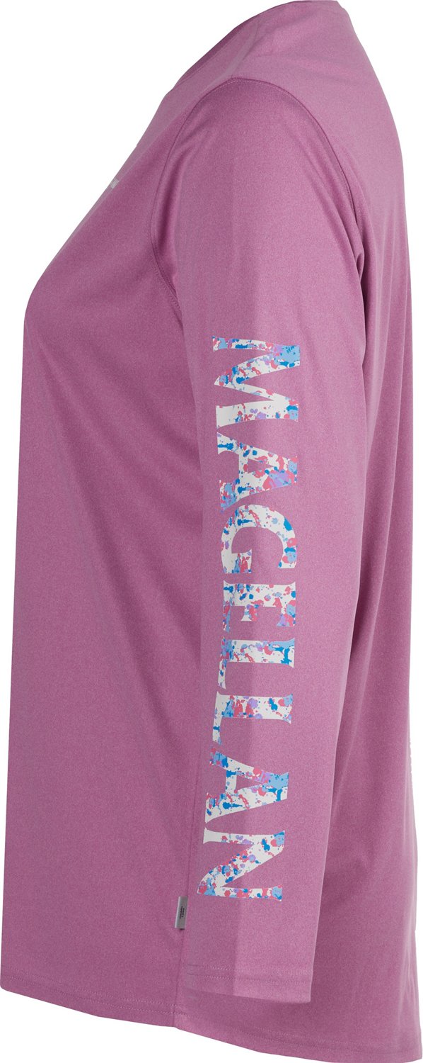 Magellan Outdoors Women's Caddo Lake Logo Long Sleeve Plus Size Fishing T-shirt - view number 3