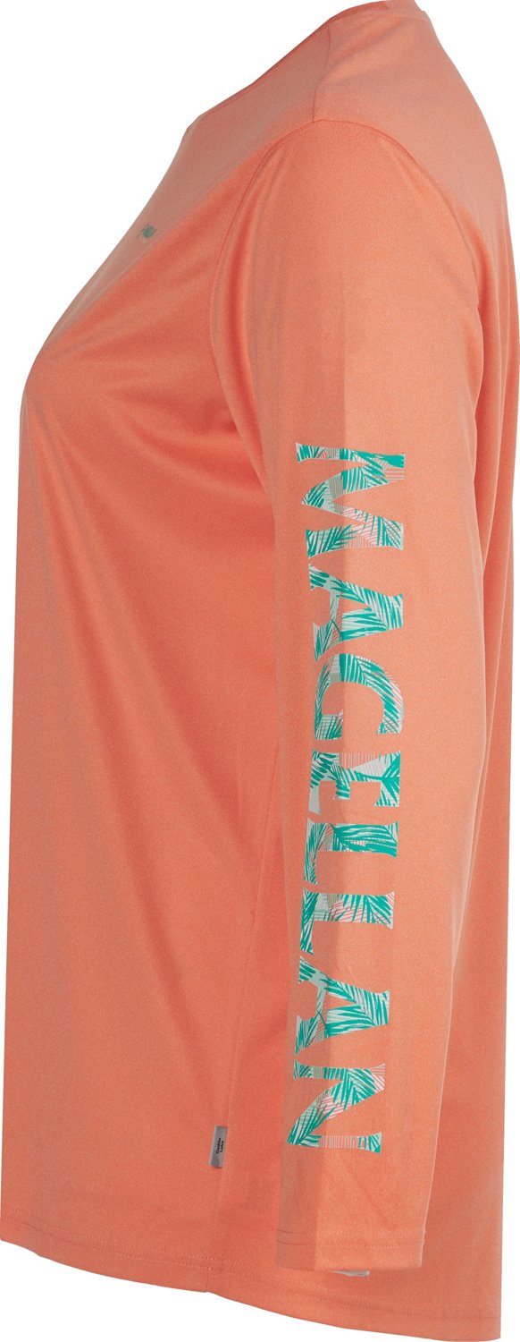 Magellan Outdoors Women's Caddo Lake Logo Long Sleeve Plus Size Fishing T-shirt - view number 3
