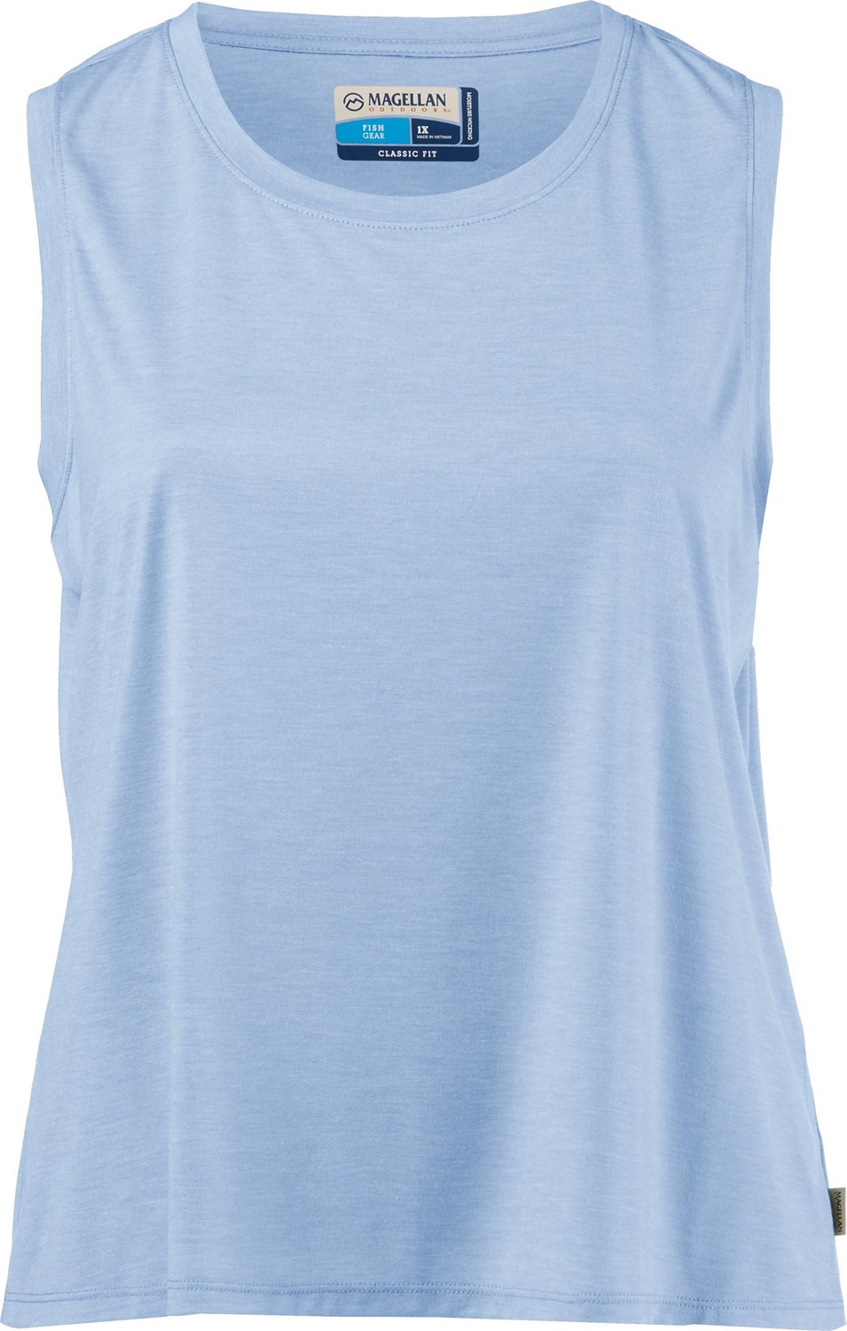 Magellan Outdoors Women's Summerville Plus Size Tank Top                                                                         - view number 1