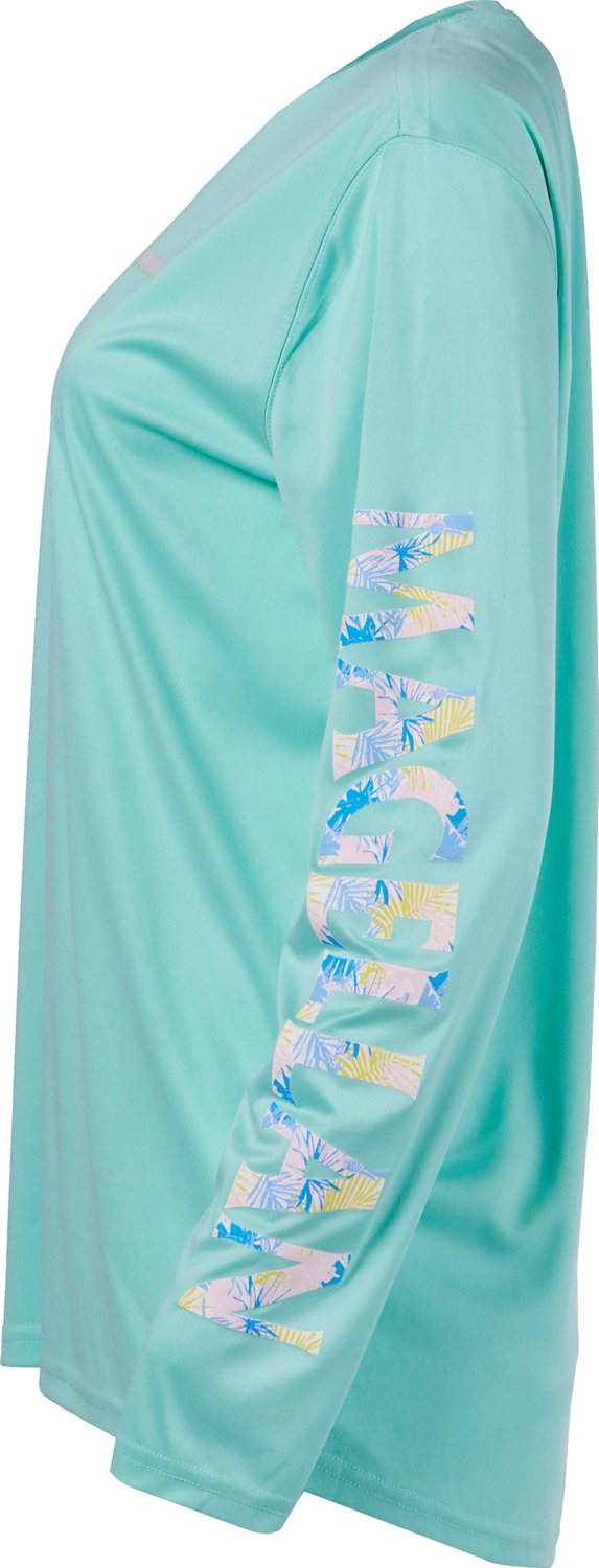 Magellan Outdoors Women's Caddo Lake Logo Crew Long Sleeve T-shirt - view number 3