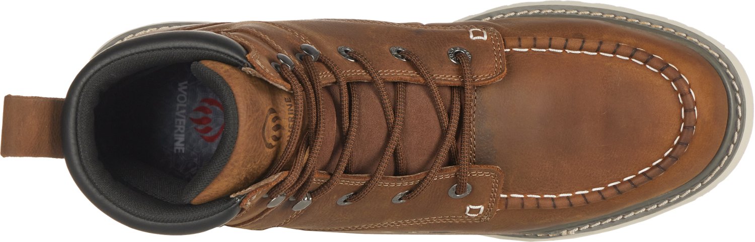 Wolverine Men’s Trade Wedge Waterproof Steel Toe Work Boots
