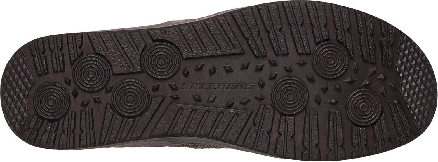 SKECHERS Men's Melson-Bentin Moc Toe Slip-In Shoes