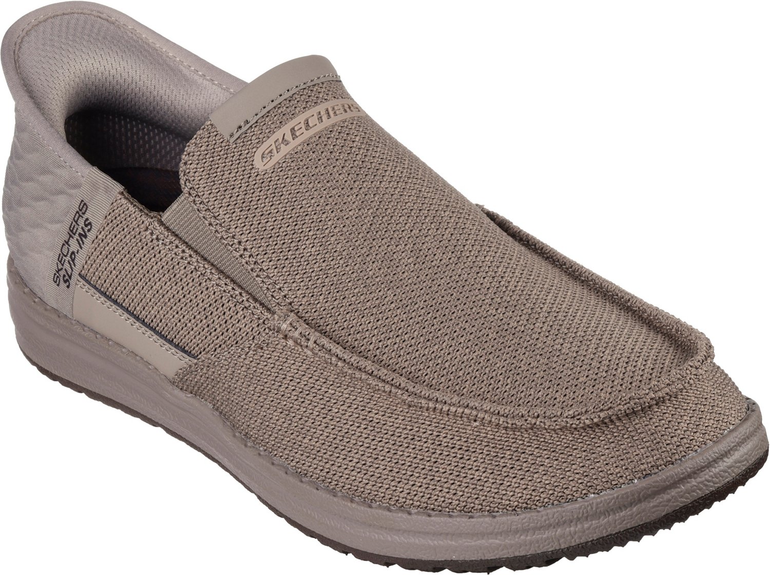 SKECHERS Men's Melson-Bentin Moc Toe Slip-In Shoes - view number 5