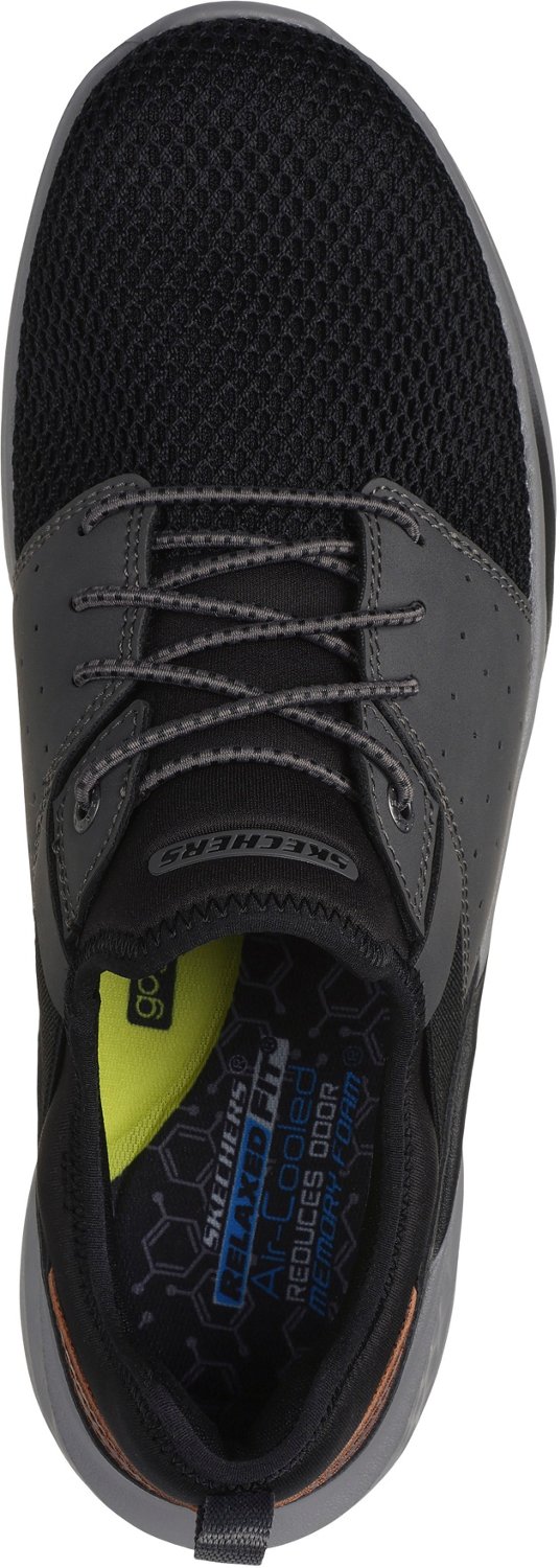 SKECHERS Men's Slade Bungee Lace Slip-In Shoes                                                                                   - view number 3