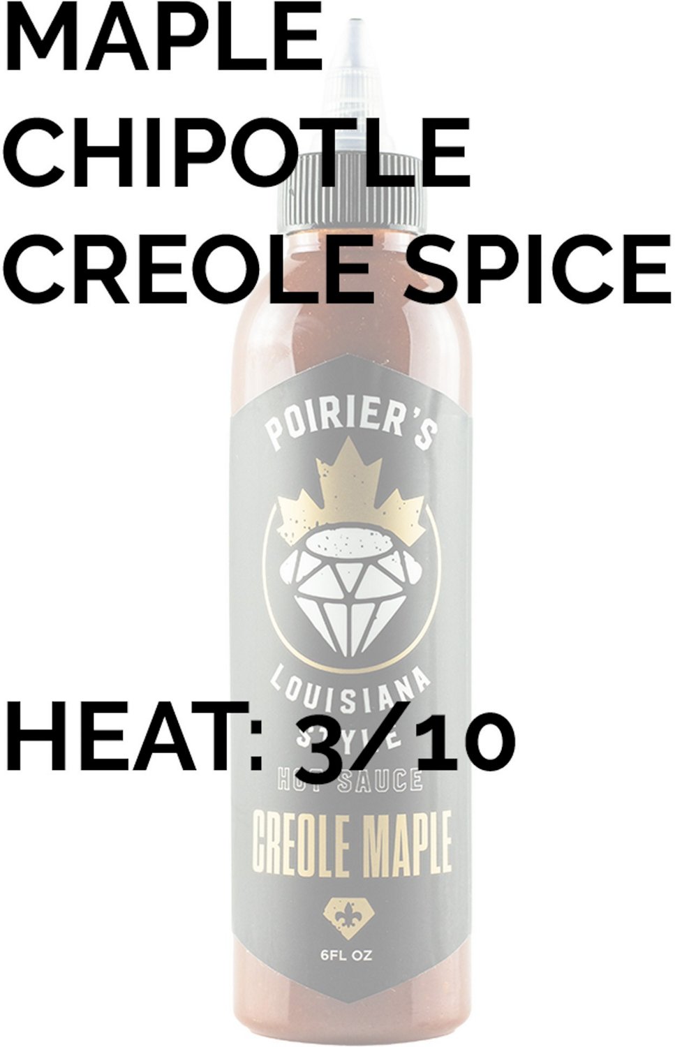 Heatonist Dustin Poirier's Creole Maple Louisiana Style Hot Sauce - view number 3