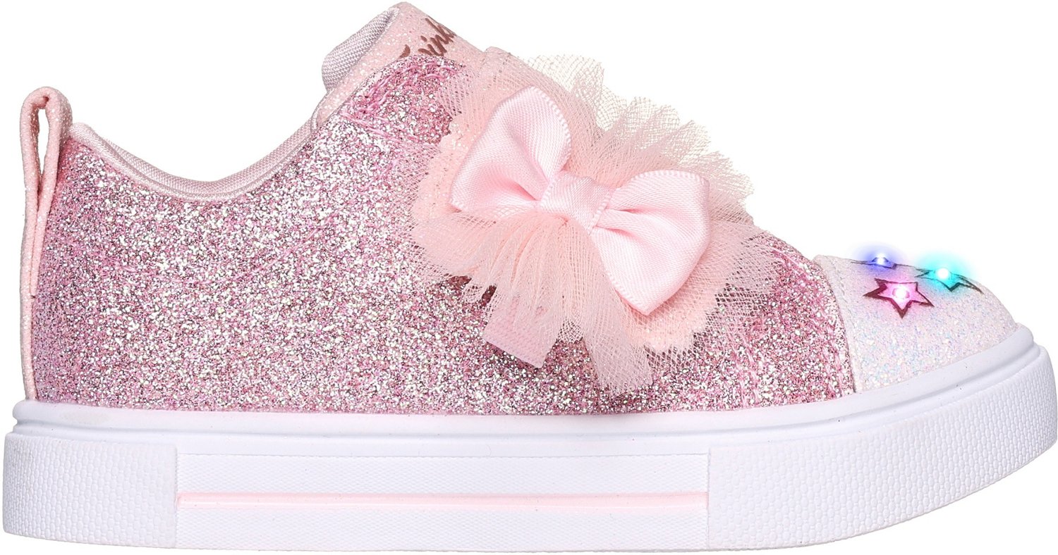 SKECHERS Toddler Girls' Twinkle Sparks Glitter Gems Shoes