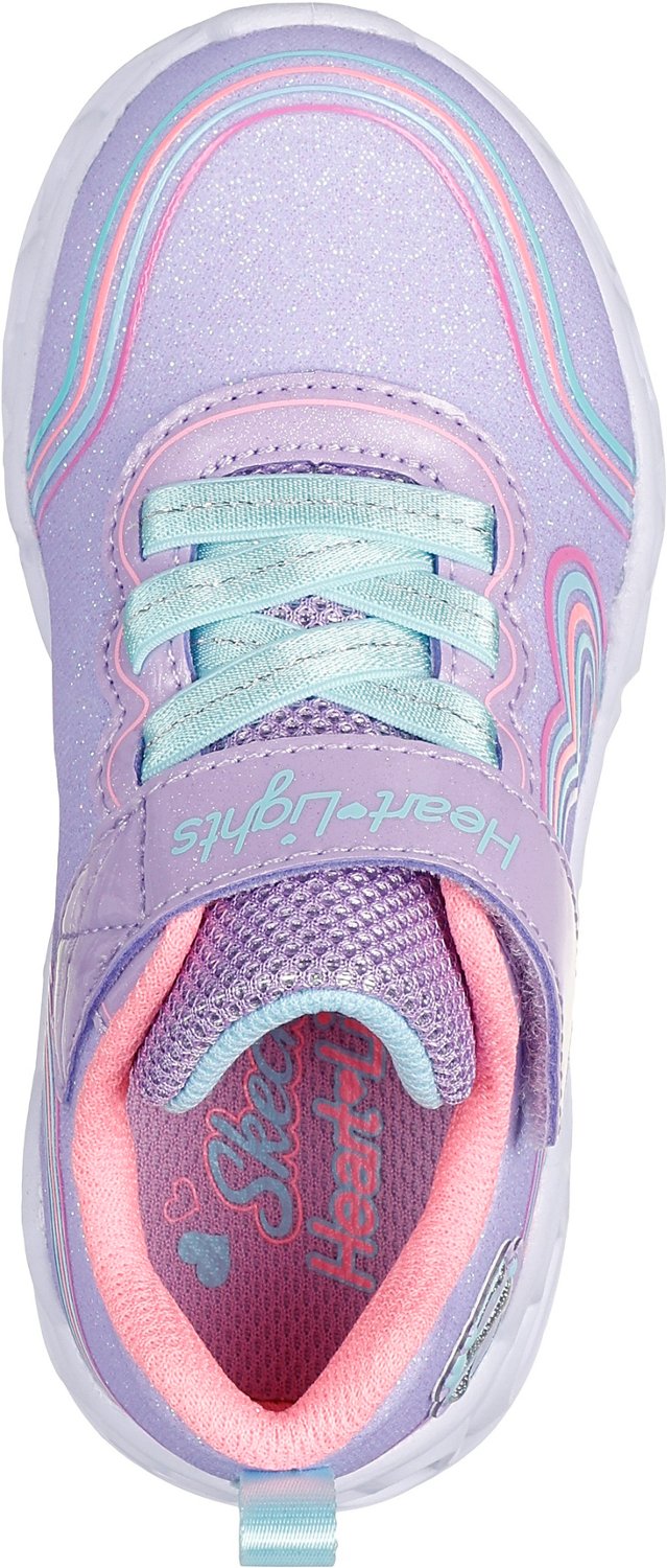 SKECHERS Toddler Girls' Heart Light Retro Hearts Shoes - view number 3