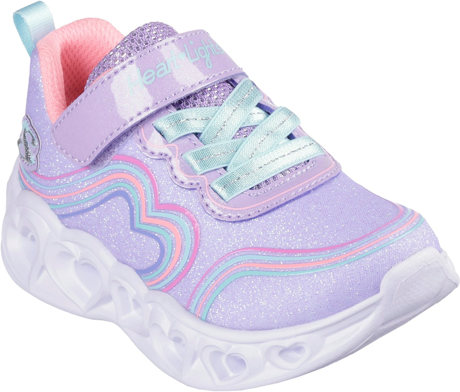 SKECHERS Toddler Girls' Heart Light Retro Hearts Shoes - view number 5