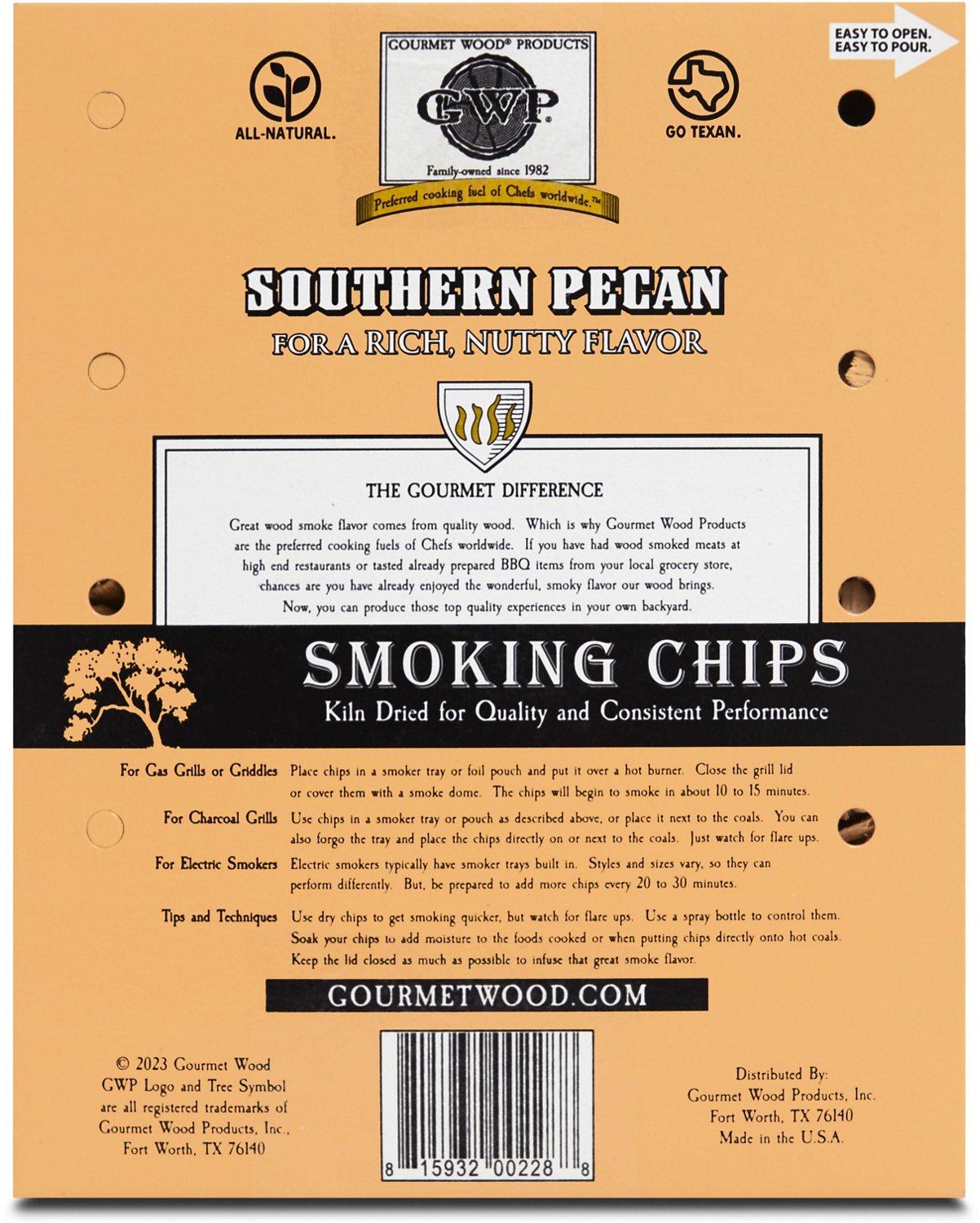 Gourmet Wood Southern Pecan 180 cu in Wood Chips                                                                                 - view number 4