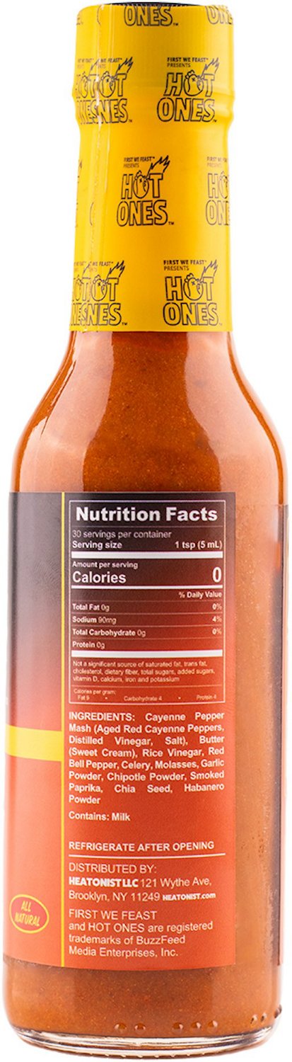 Heatonist Hot Ones 5 oz Buffalo Hot Sauce - view number 3
