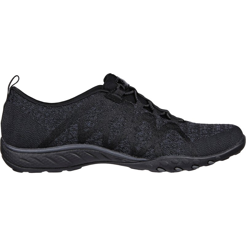 SKECHERS Women's Breathe Easy Infi-Knit Shoes Black, 6 - Men's Casual at Academy Sports