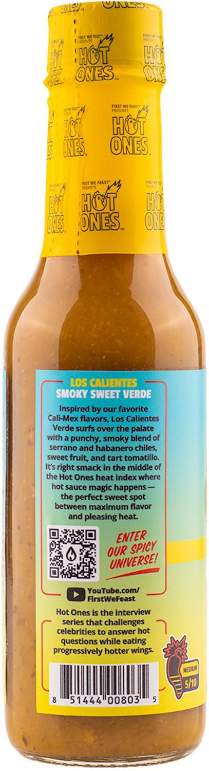 Heatonist Hot Ones Los Calientes Verde 5 oz Hot Sauce - view number 2