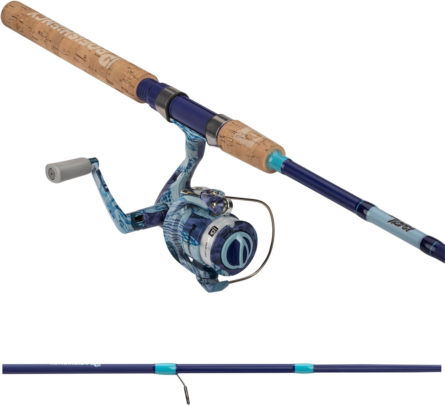 ProFishiency Krazy Recreational Spinning Combo, 6', multi-color -  0000008641 - Runnings