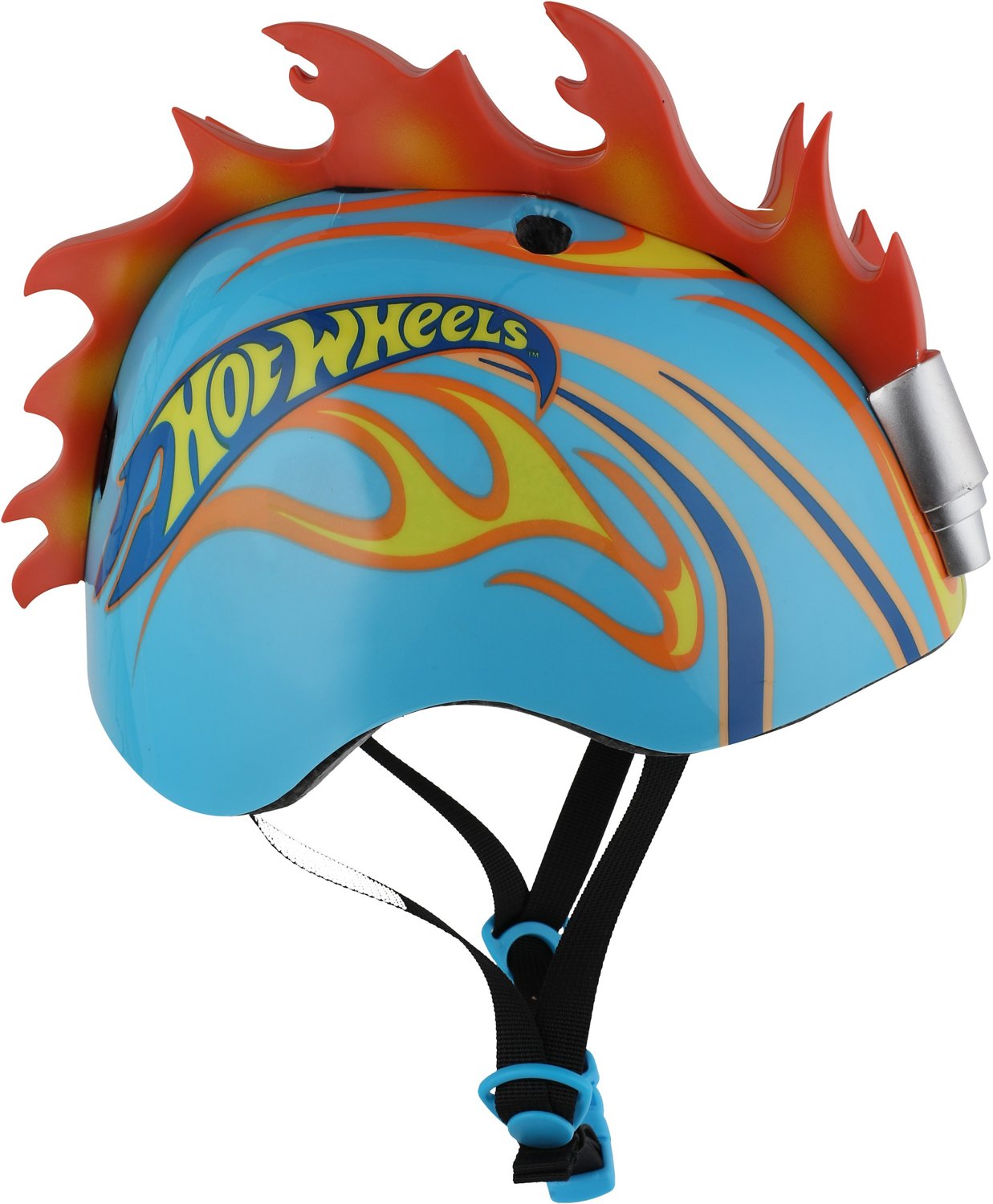 Hot Wheels Boys 3 D Light Up Mohawk Flames Helmet Academy