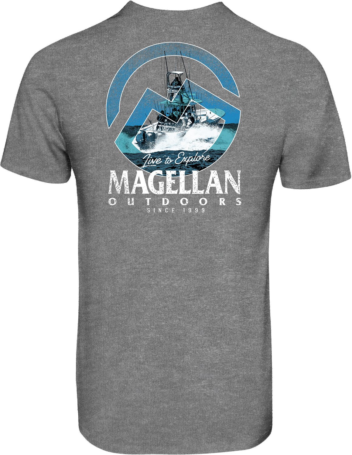 Magellan Outdoors Men's HEADING OFFSHORE Short Sleeve T-shirt