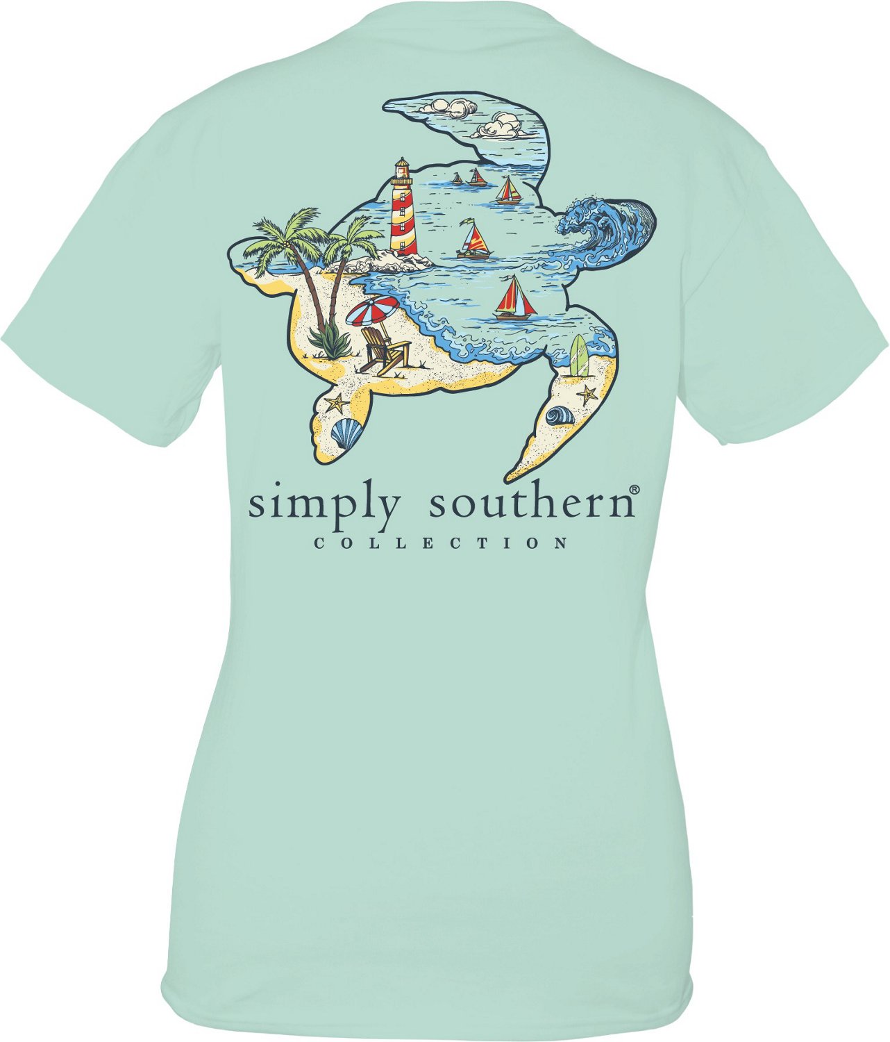 Simply Southern Women's Sea Short-Sleeve T-Shirt  - view number 2