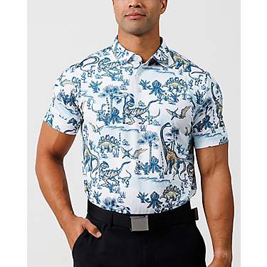 Waggle Men's Land Before Golf Polo Shirt                                                                                        