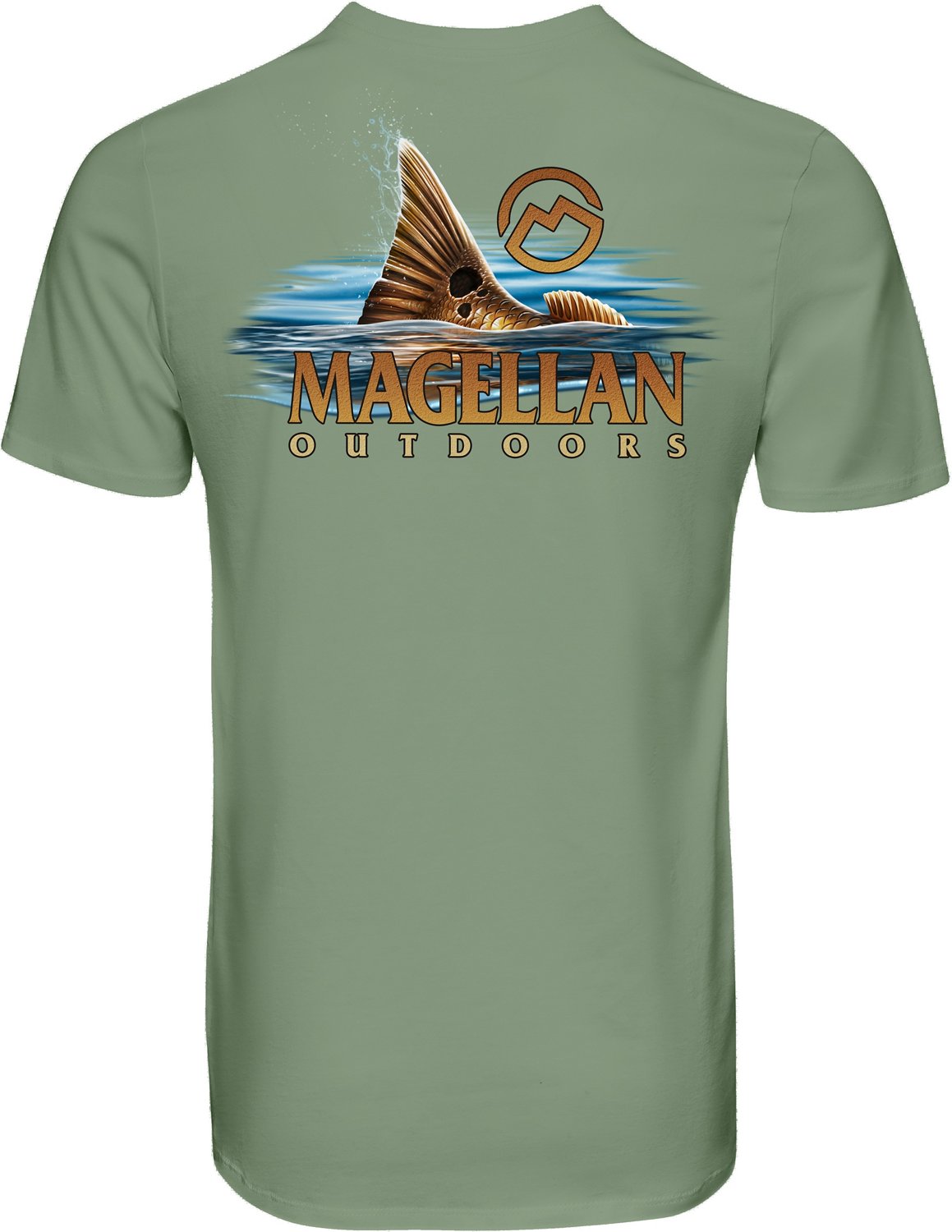 Academy Sports + Outdoors Magellan Outdoors Men's FIN APPROACH Short Sleeve  T-shirt
