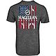 Magellan Outdoors Men's CHIPPED FLAG Short Sleeve T-shirt                                                                        - view number 1 selected