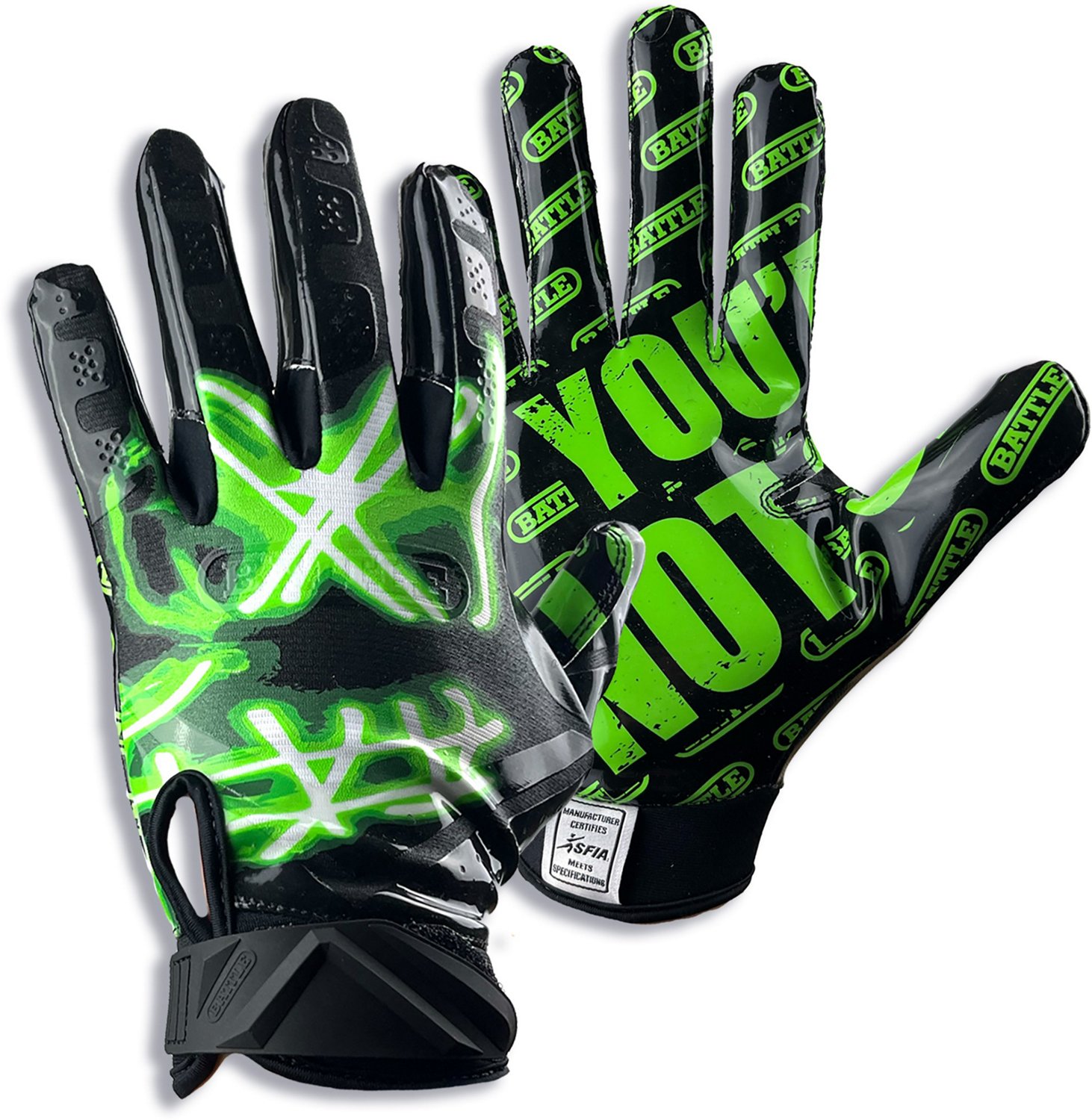 Battle warm youth football gloves online