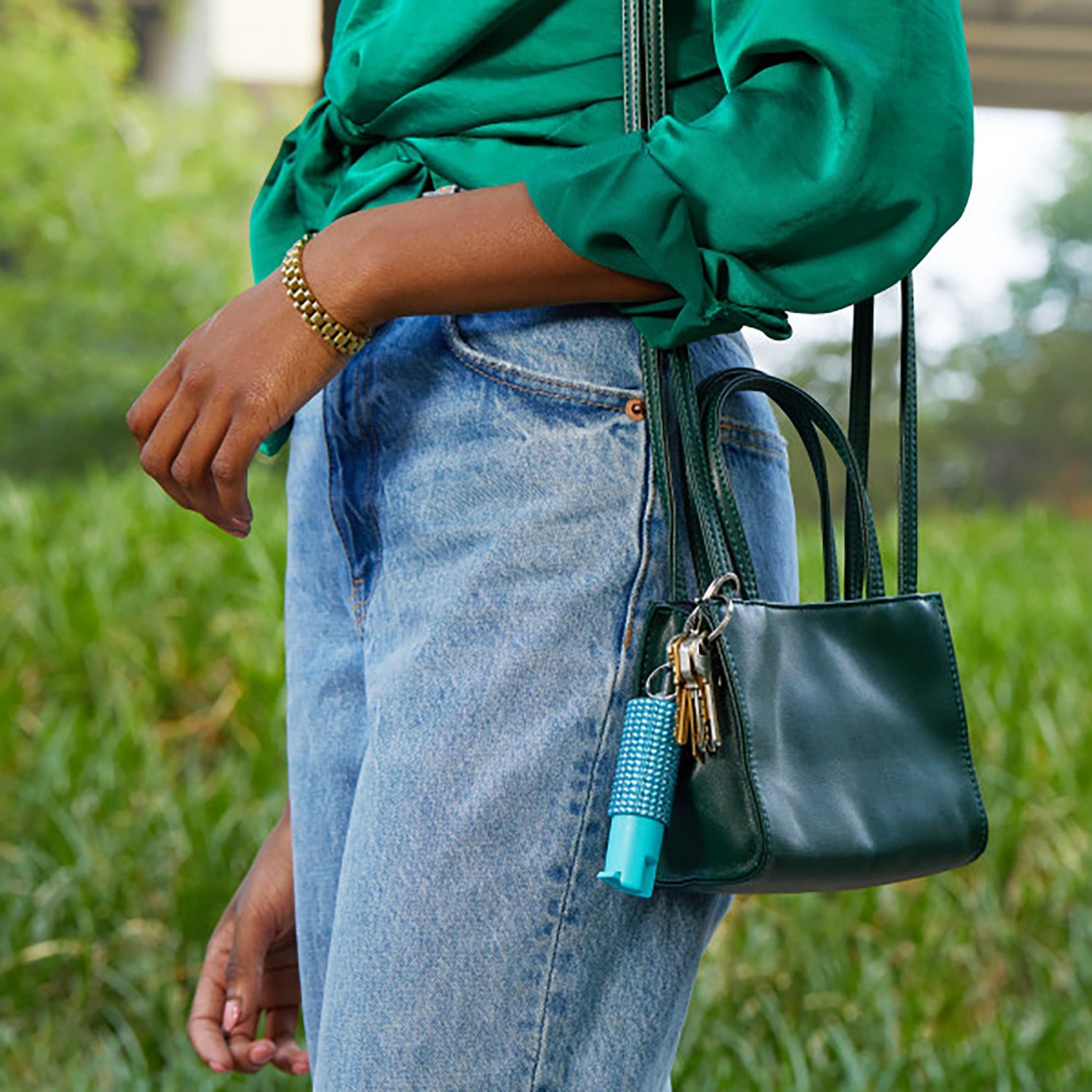 Sabre Jeweled Pepper Spray with Key Ring  - view number 2