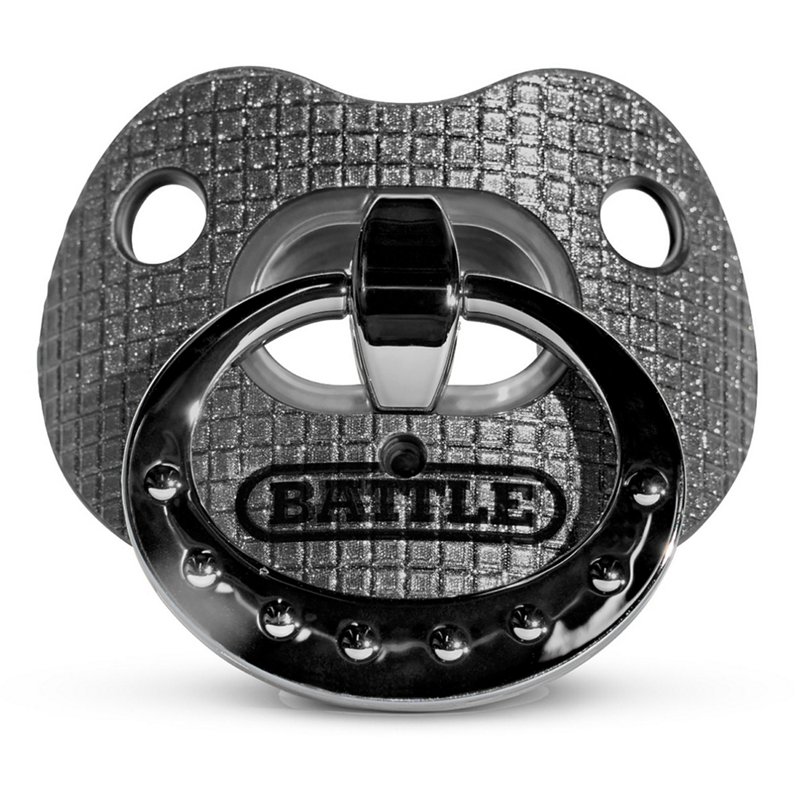 Battle Diamond Oxygen Football 3D Diamonds Binky Mouthguard Black - Football Equipment at Academy Sports