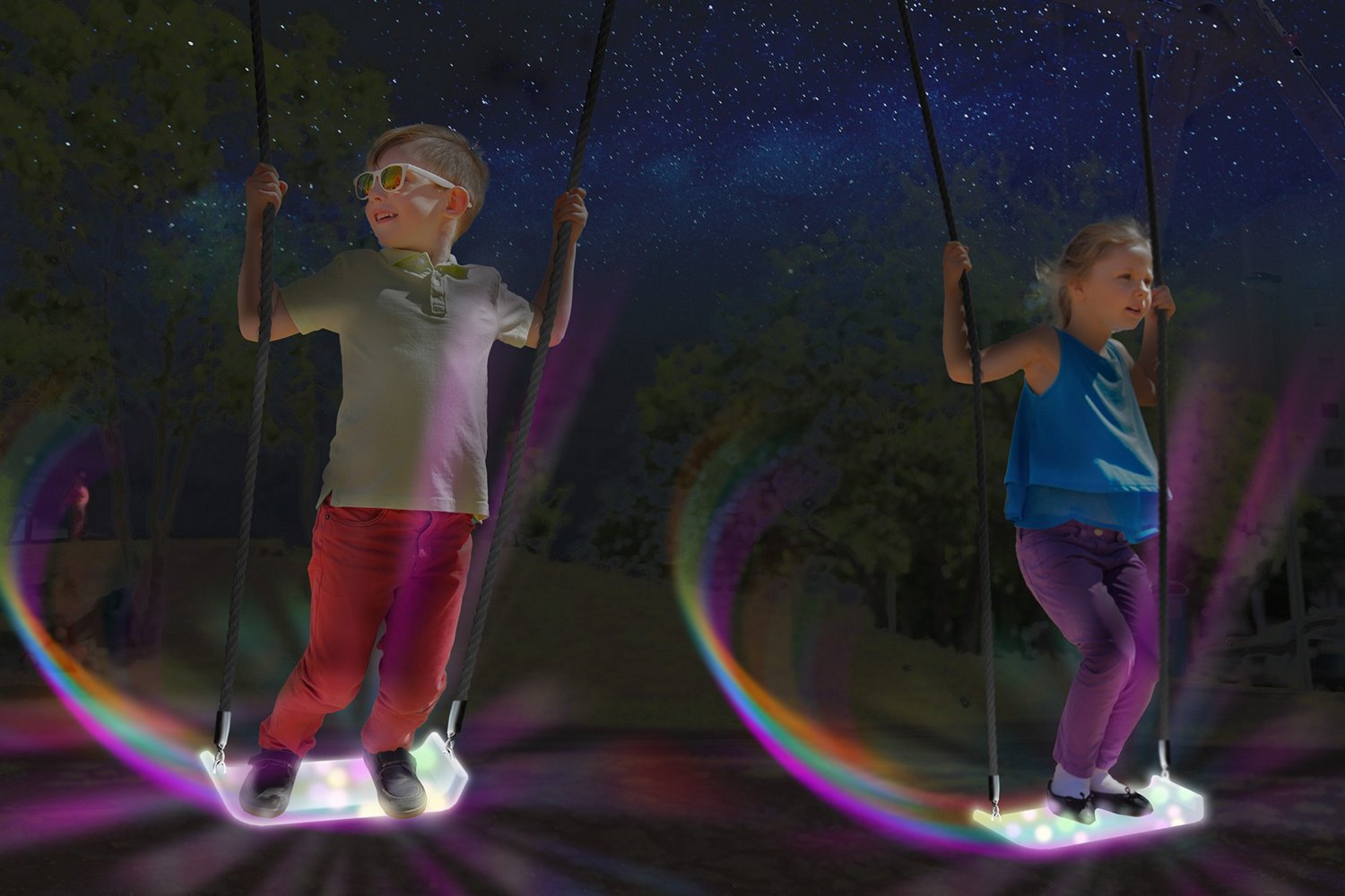 Adventure Sports Light Up The Fun LED Swing - view number 4