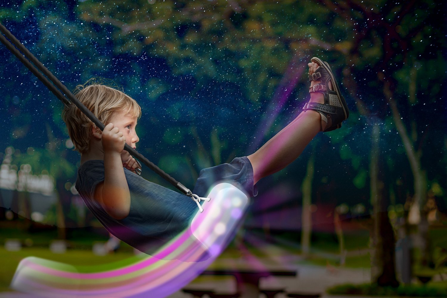 Adventure Sports Light Up The Fun LED Swing - view number 5