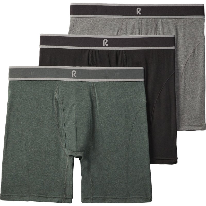 R.O.W. Men's Comfort Underwear 6 in Urban Chic Heather, Large - Men's Athletic Performance Bottoms at Academy Sports
