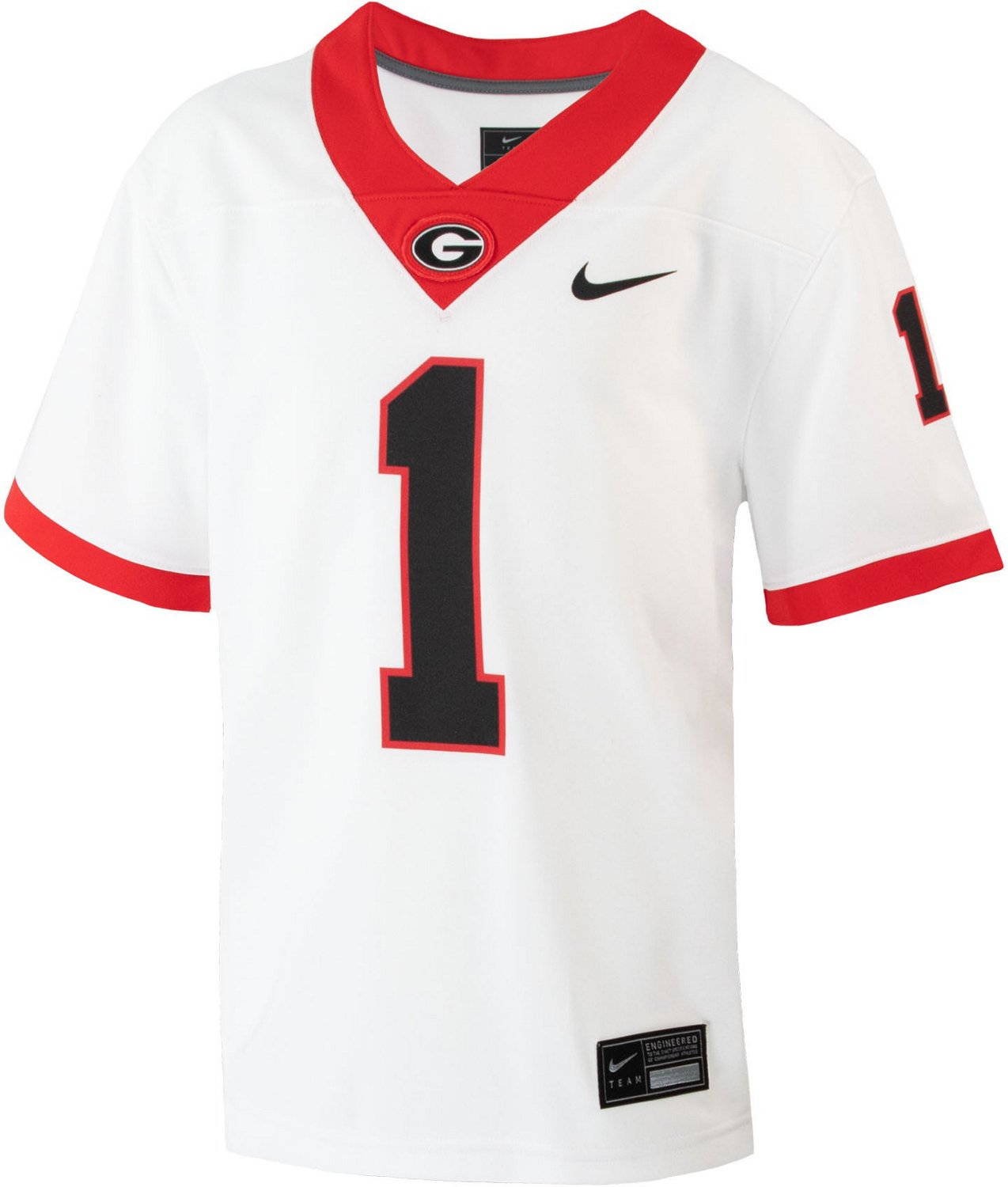 Nike Youth University of Georgia UnTouchable Replica Football Jersey - view number 2