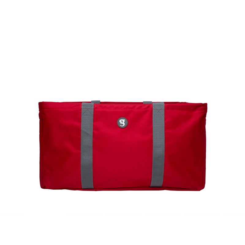 geckobrands Large Utility Tote Bag Red/Grey - Lanyards at Academy Sports