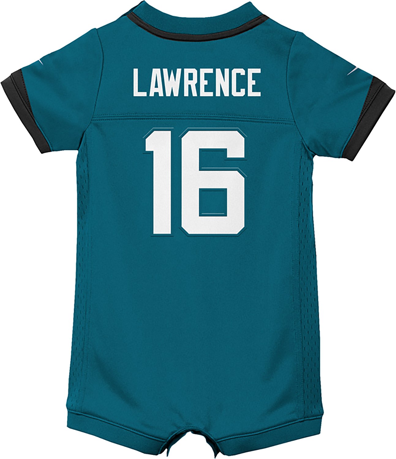 Nike Infants' Jacksonville Jaguars Trevor Lawrence Alternate Game Jersey Romper                                                  - view number 3
