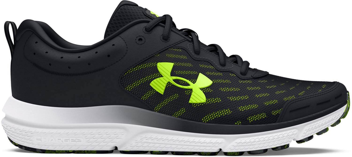 Under Armour Men's Charged Assert 10 Running Shoes Black / Yellow