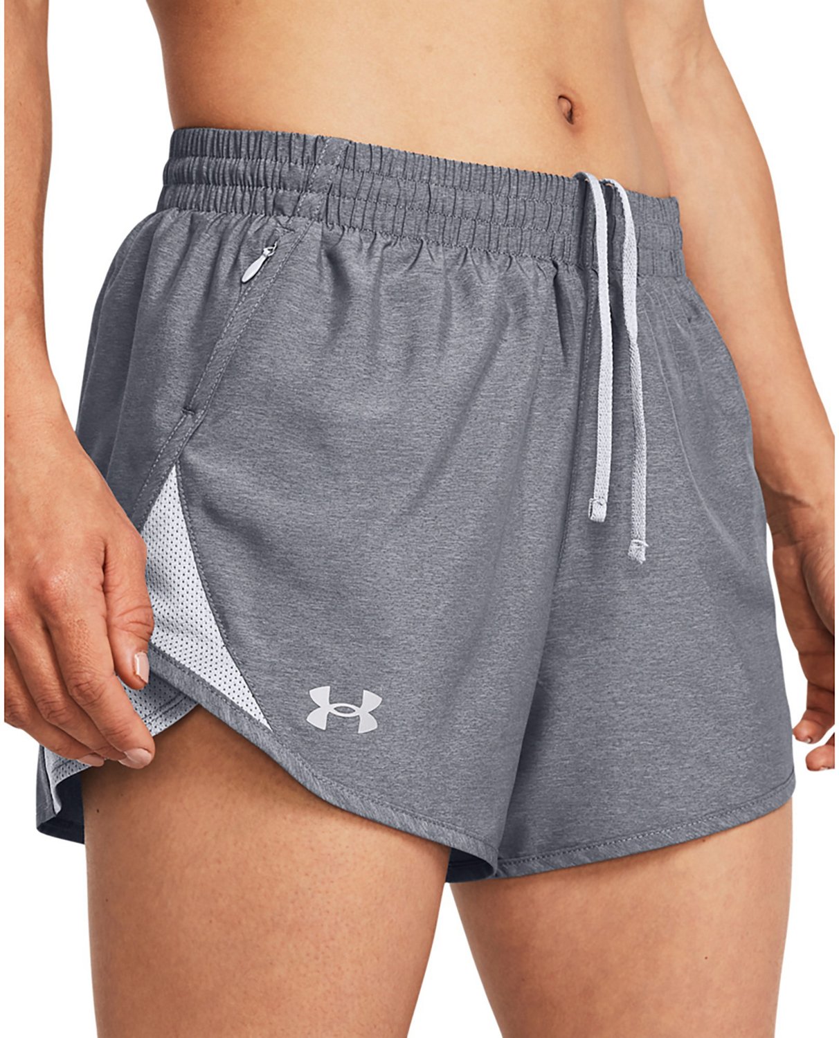 Under Armour Women's Fly By Heather Shorts - view number 3