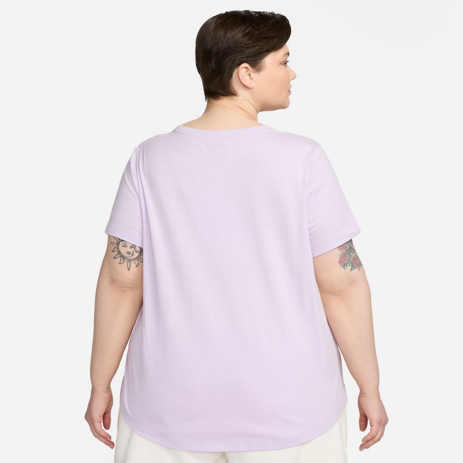 Nike Women's Sportswear Essentials Logo Plus Size T-Shirt - view number 2