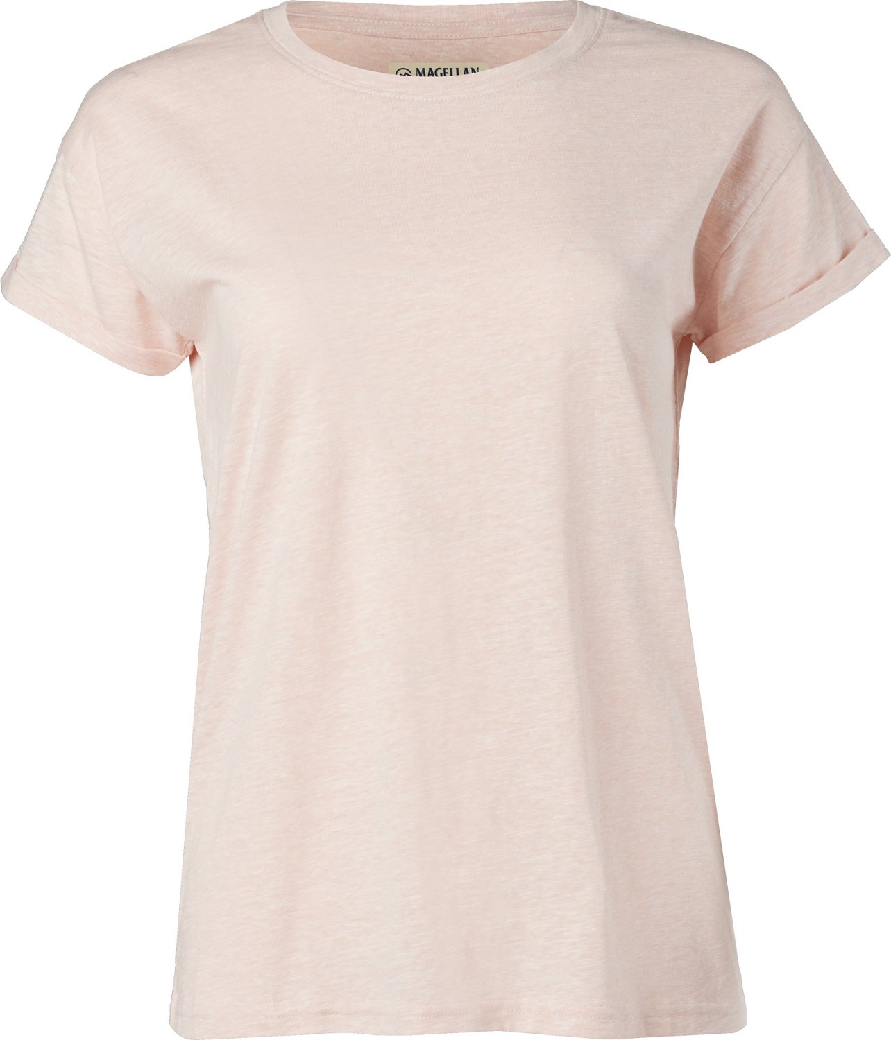 Magellan Outdoors Women's Campfire Rollcuff Short Sleeve T-shirt                                                                 - view number 1