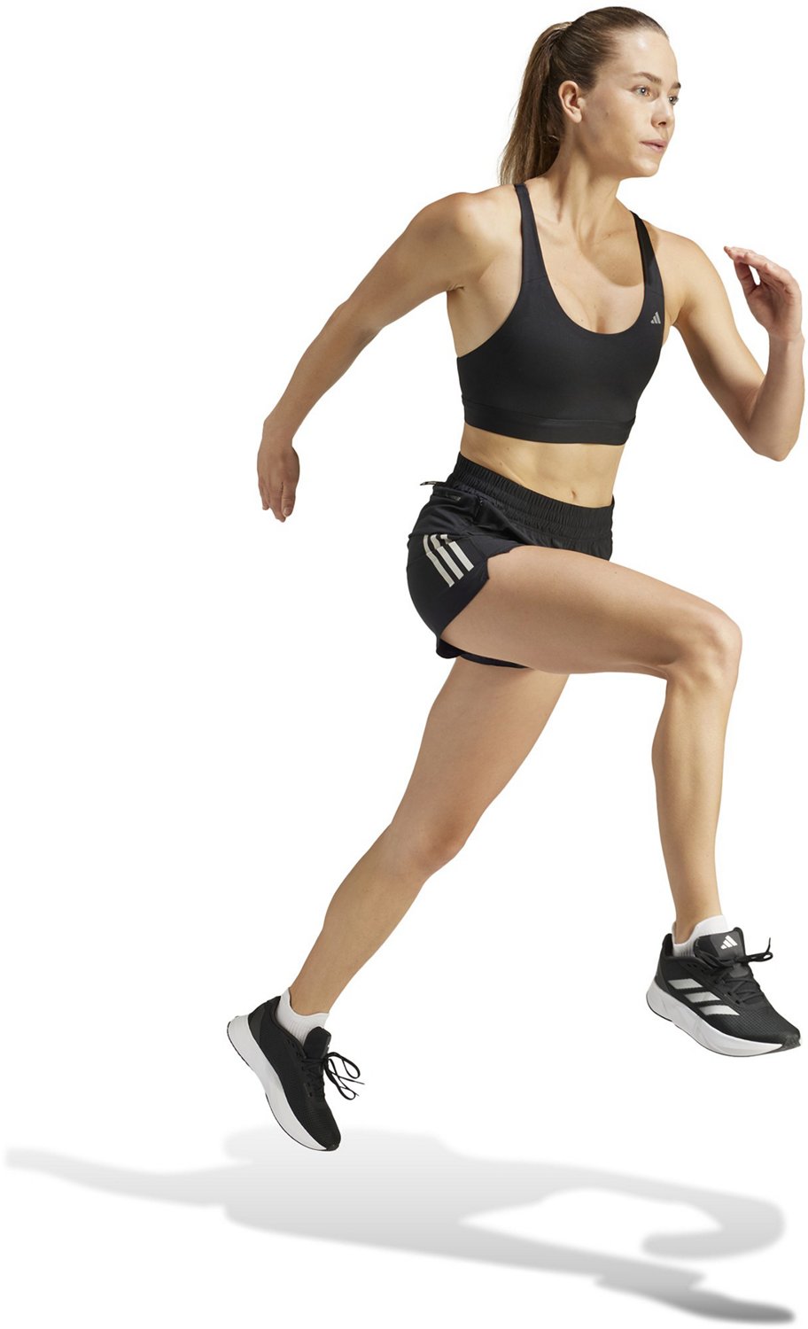 adidas Women's Own the Run Shorts 3 in                                                                                           - view number 5