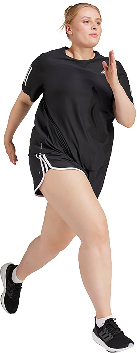 adidas Women's Own the Run Plus Size T-shirt - view number 5