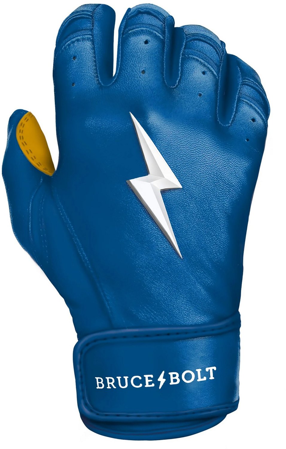 BRUCE BOLT Adults' Premium Pro Short Cuff Batting Gloves                                                                         - view number 2