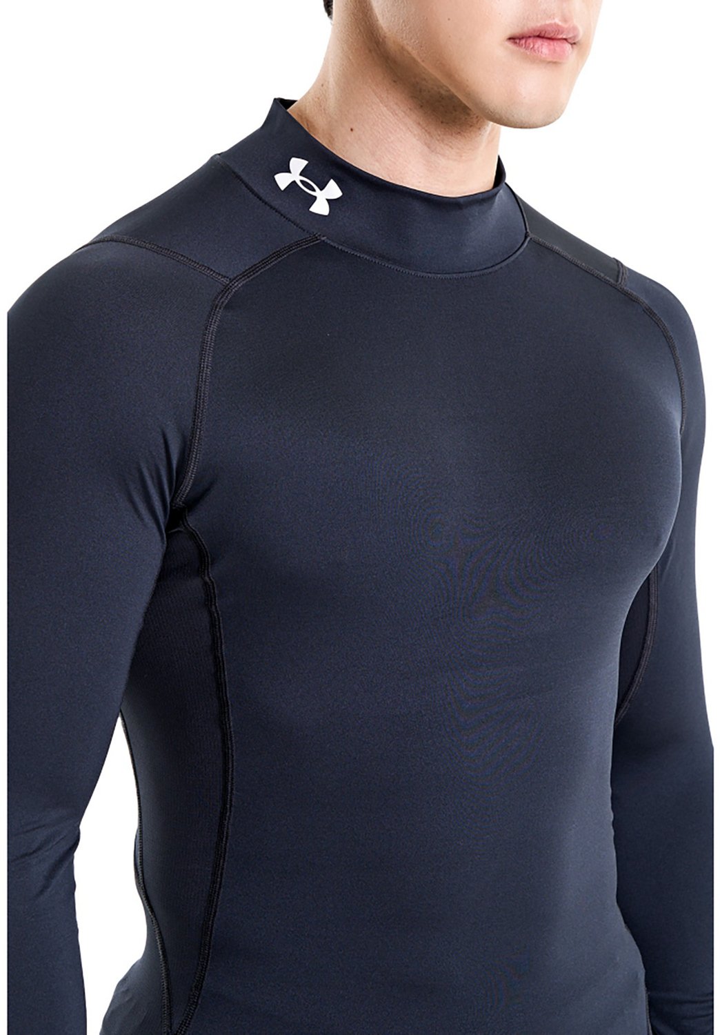 Under Armour Men's HeatGear Amour Compression Mock Long-Sleeve Shirt - view number 3