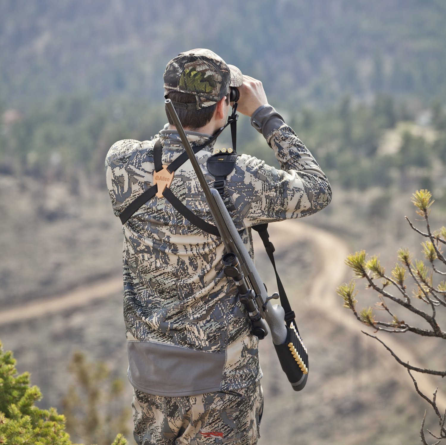 Allen Company 4-Way Adjustable Binocular Strap Harness                                                                           - view number 3