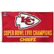 Wincraft Super Bowl LVIII Champ Kansas City Chiefs Deluxe 3x5 Flag                                                               - view number 1 selected