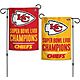 Wincraft Super Bowl LVIII Champ Kansas City Chiefs Two-Sided Garden Flag                                                         - view number 1 selected