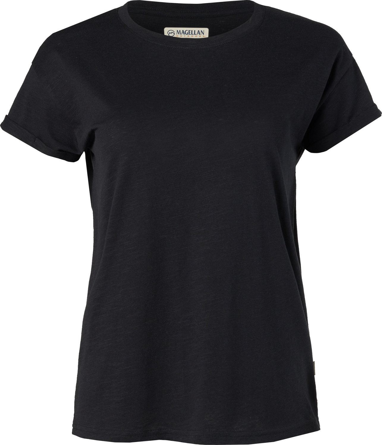 Magellan Outdoors Women's Campfire Rollcuff Short Sleeve T-shirt                                                                 - view number 3