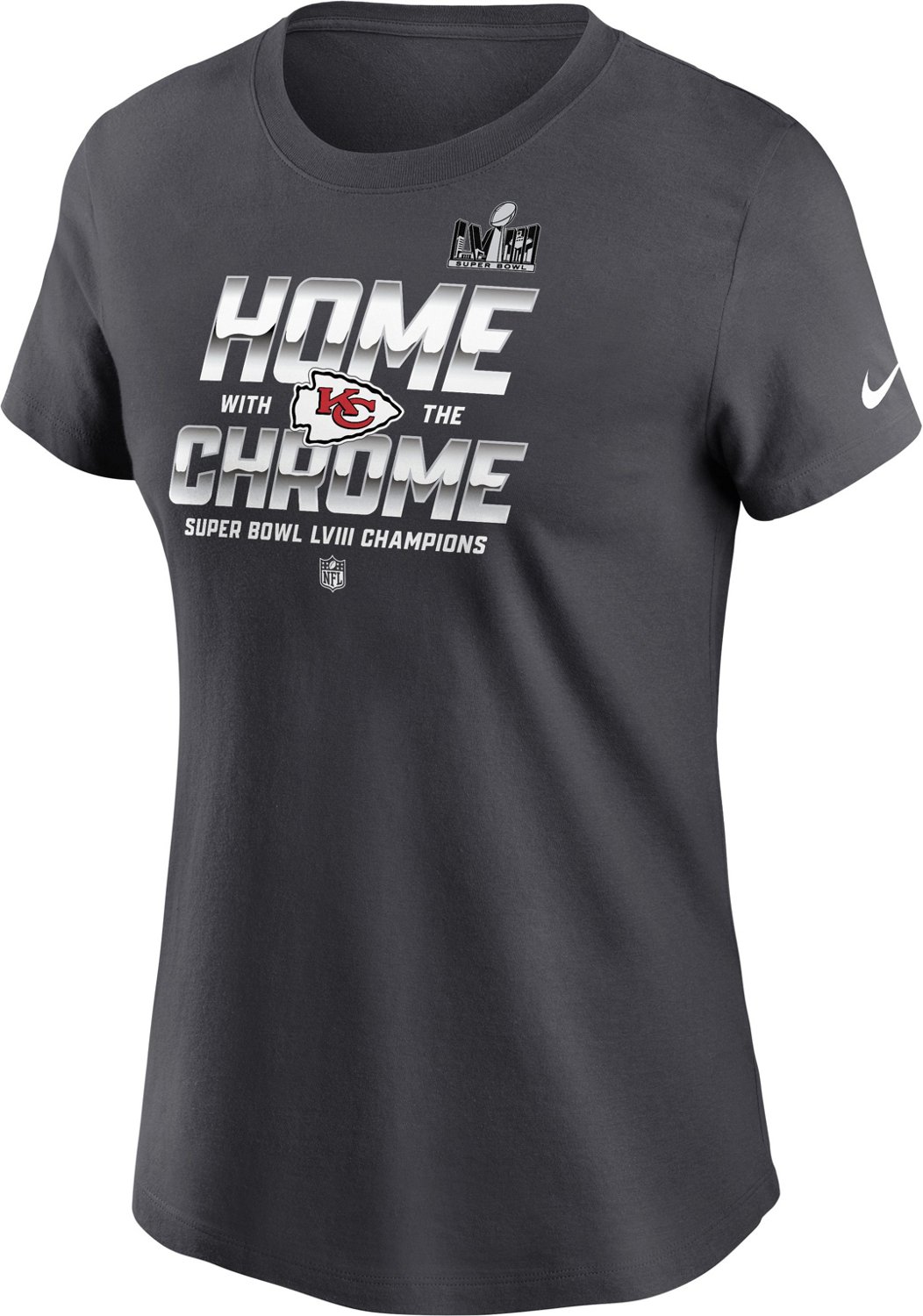 Nike Women's Chiefs Super Bowl LVIII Champs Parade Short Sleeve T-Shirt ...