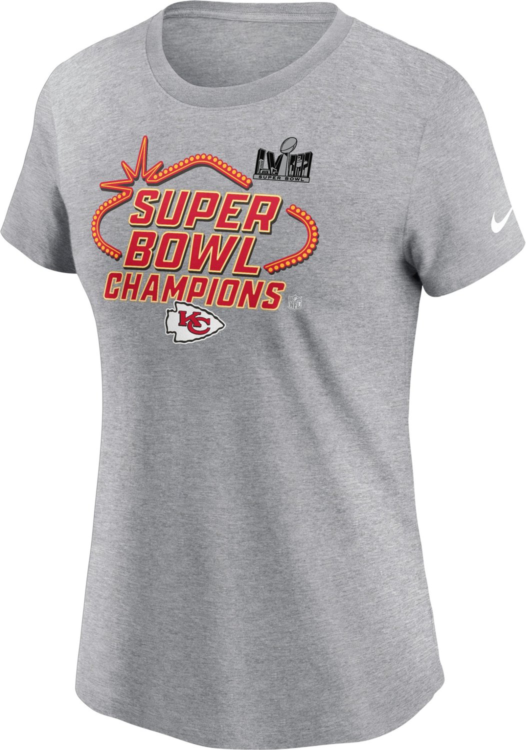Nike Women's Chiefs Super Bowl LVIII Champs Trophy Collection Short ...