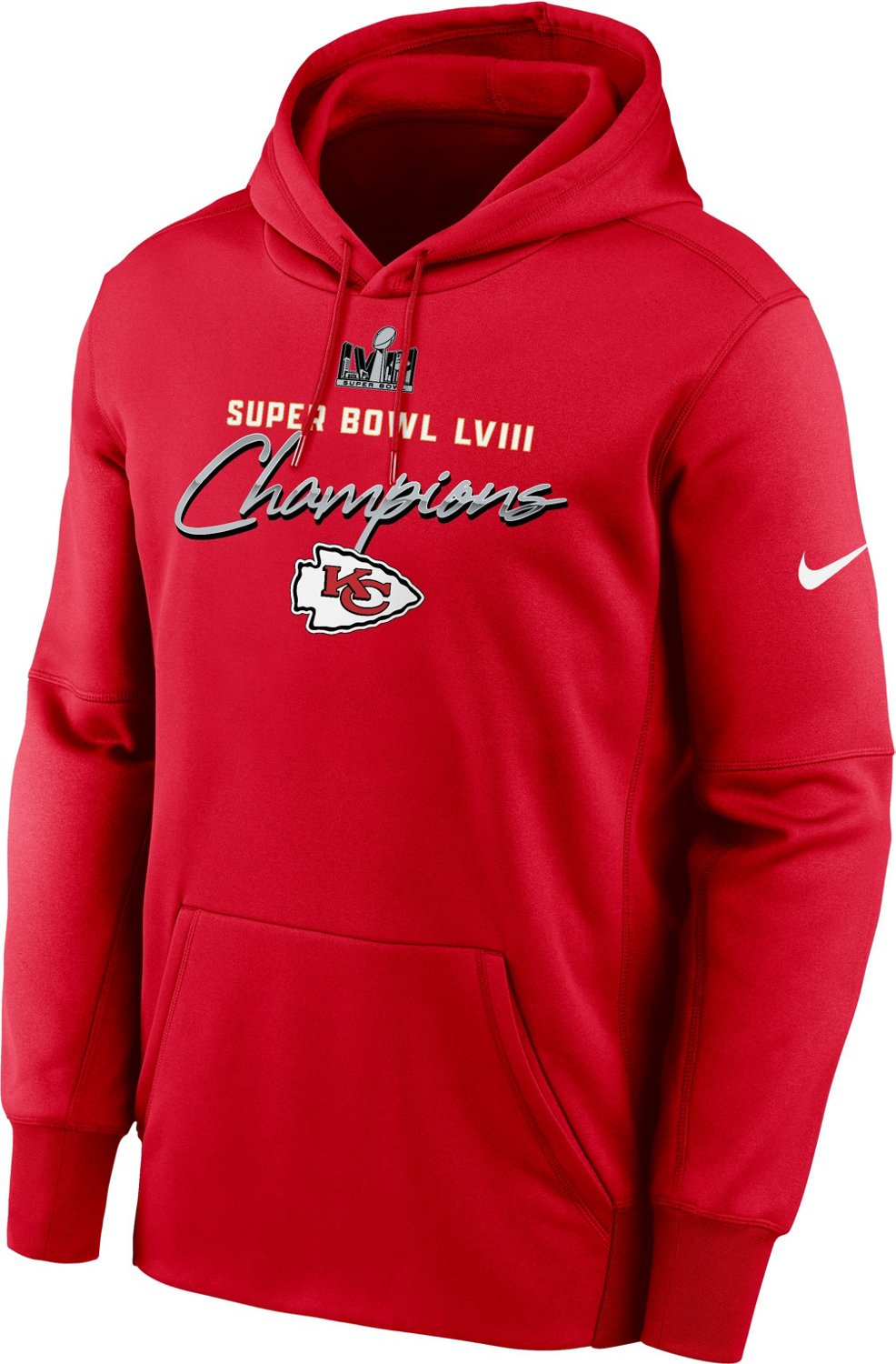 Nike Men's Chiefs Super Bowl LVIII Champs Classic Long Sleeve Hoodie ...